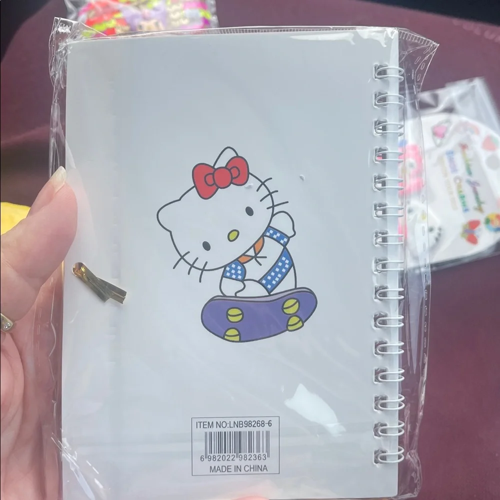 Hello Kitty and My Melody Accessories Set bundle of 6 croc charms socks pen nwt